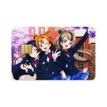 Load image into Gallery viewer, Love Live! Kotori Minami, Umi Sonoda, Honoka Kousaka Credit Card Skins (4-in-1 Pack)