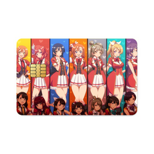 Load image into Gallery viewer, Love Live! Maki Nishikino, Kotori Minami, Umi Sonoda, Honoka Kousaka, Rin Hoshizora Credit Card Skins (4-in-1 Pack)