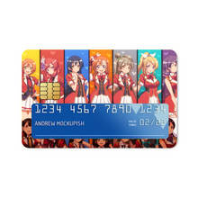 Load image into Gallery viewer, Love Live! Maki Nishikino, Kotori Minami, Umi Sonoda, Honoka Kousaka, Rin Hoshizora Credit Card Skins (4-in-1 Pack)