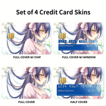 Load image into Gallery viewer, Love Live! Umi Sonoda Credit Card Skins (4-in-1 Pack)