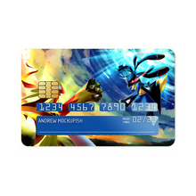 Load image into Gallery viewer, Lucario vs Brasegali Credit Card Skins (4-in-1 Pack)