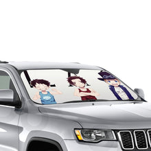 Load image into Gallery viewer, Luffy,Ace and Sabo Car Sunshade