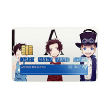 Load image into Gallery viewer, Luffy,Ace and Sabo Credit Card Skins (4-in-1 Pack)