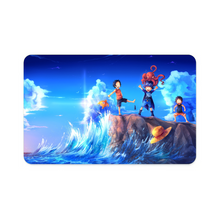 Load image into Gallery viewer, Luffy, Ace and Sabo Credit Card Skins (4-in-1 Pack)