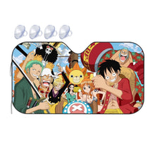 Load image into Gallery viewer, Luffy's crew  Car Sunshade