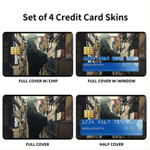 Load image into Gallery viewer, Mahito Credit Card Skins (4-in-1 Pack)