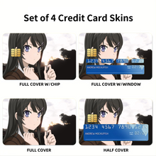 Load image into Gallery viewer, Mai! Credit Card Skins (4-in-1 Pack)