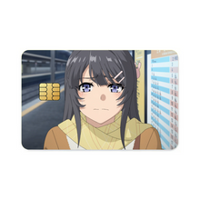 Load image into Gallery viewer, Mai Sakurajima Credit Card Skins (4-in-1 Pack)