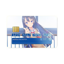 Load image into Gallery viewer, Mai Sakurajima Credit Card Skins (4-in-1 Pack)