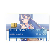 Load image into Gallery viewer, Mai Sakurajima Credit Card Skins (4-in-1 Pack)