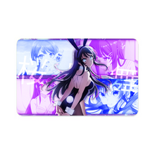 Load image into Gallery viewer, Mai Sakurajima - Seishun Buta Yarou wa Bunny Girl Senpai no Yume wo Minai Credit Card Skins (4-in-1 Pack)