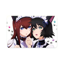 Load image into Gallery viewer, Makise and Mayuri Cosplay Credit Card Skins (4-in-1 Pack)