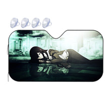 Load image into Gallery viewer, Makise Kurisu Car Sunshade