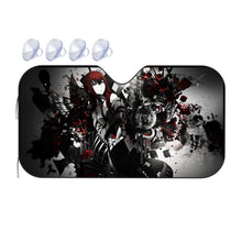 Load image into Gallery viewer, Makise Kurisu Car Sunshade