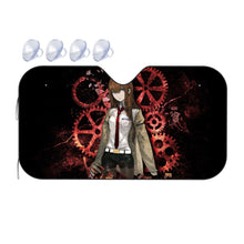 Load image into Gallery viewer, Makise Kurisu  Car Sunshade