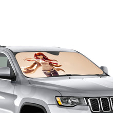 Load image into Gallery viewer, Makise Kurisu Car Sunshade