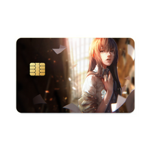 Load image into Gallery viewer, Makise Kurisu Credit Card Skins (4-in-1 Pack)