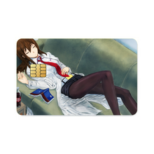 Load image into Gallery viewer, Makise Kurisu Credit Card Skins (4-in-1 Pack)