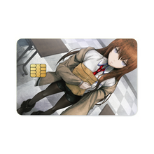 Load image into Gallery viewer, Makise Kurisu Credit Card Skins (4-in-1 Pack)