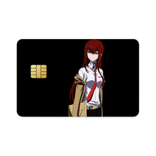 Load image into Gallery viewer, Makise Kurisu Credit Card Skins (4-in-1 Pack)