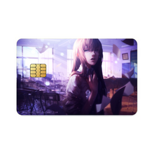 Load image into Gallery viewer, Makise Kurisu Credit Card Skins (4-in-1 Pack)