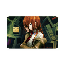 Load image into Gallery viewer, Makise Kurisu Credit Card Skins (4-in-1 Pack)