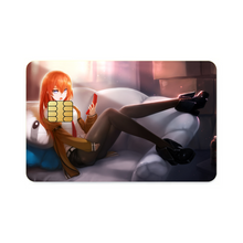Load image into Gallery viewer, Makise Kurisu Credit Card Skins (4-in-1 Pack)
