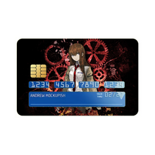 Load image into Gallery viewer, Makise Kurisu Credit Card Skins (4-in-1 Pack)
