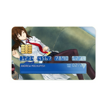 Load image into Gallery viewer, Makise Kurisu Credit Card Skins (4-in-1 Pack)