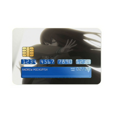 Load image into Gallery viewer, Makise Kurisu Credit Card Skins (4-in-1 Pack)