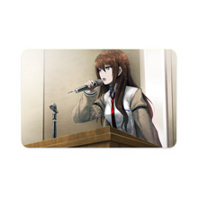 Load image into Gallery viewer, Makise Kurisu Credit Card Skins (4-in-1 Pack)