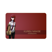 Load image into Gallery viewer, Makise Kurisu Credit Card Skins (4-in-1 Pack)