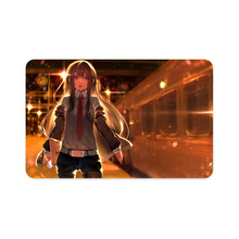 Load image into Gallery viewer, Makise Kurisu Credit Card Skins (4-in-1 Pack)
