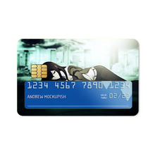 Load image into Gallery viewer, Makise Kurisu Credit Card Skins (4-in-1 Pack)