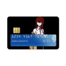 Load image into Gallery viewer, Makise Kurisu Credit Card Skins (4-in-1 Pack)