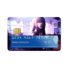 Load image into Gallery viewer, Makise Kurisu Credit Card Skins (4-in-1 Pack)