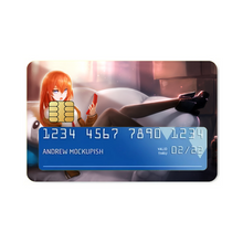 Load image into Gallery viewer, Makise Kurisu Credit Card Skins (4-in-1 Pack)
