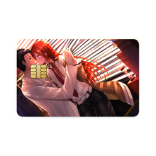 Load image into Gallery viewer, Makise Kurisu & Rintaro Okabe Credit Card Skins (4-in-1 Pack)