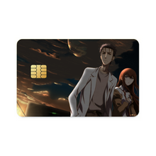 Load image into Gallery viewer, Makise Kurisu & Rintaro Okabe Credit Card Skins (4-in-1 Pack)