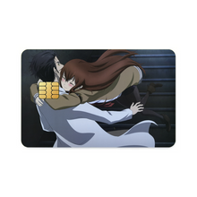 Load image into Gallery viewer, Makise Kurisu & Rintaro Okabe Credit Card Skins (4-in-1 Pack)
