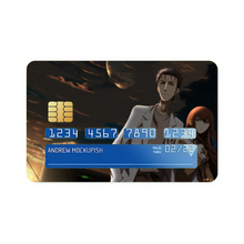 Load image into Gallery viewer, Makise Kurisu & Rintaro Okabe Credit Card Skins (4-in-1 Pack)