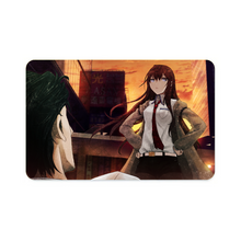 Load image into Gallery viewer, Makise Kurisu & Rintaro Okabe Credit Card Skins (4-in-1 Pack)