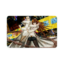 Load image into Gallery viewer, Makise Kurisu & Rintaro Okabe Credit Card Skins (4-in-1 Pack)