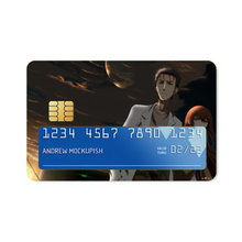 Load image into Gallery viewer, Makise Kurisu & Rintaro Okabe Credit Card Skins (4-in-1 Pack)