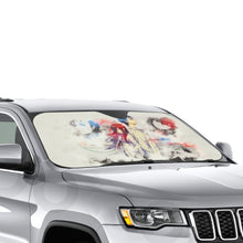 Load image into Gallery viewer, Makise Kurisu & Rintarou Kyouma  Car Sunshade