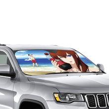 Load image into Gallery viewer, Makise Kurisu & Rintarou Kyouma-Dr Pepper Addicts Car Sunshade