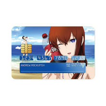Load image into Gallery viewer, Makise Kurisu & Rintarou Kyouma-Dr Pepper Addicts Credit Card Skins (4-in-1 Pack)