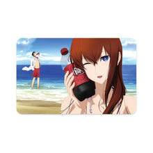 Load image into Gallery viewer, Makise Kurisu & Rintarou Kyouma-Dr Pepper Addicts Credit Card Skins (4-in-1 Pack)