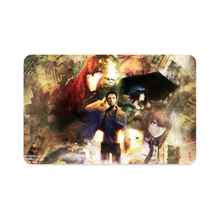 Load image into Gallery viewer, Makise, Kyouma & Mayushi Credit Card Skins (4-in-1 Pack)