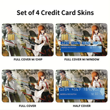 Load image into Gallery viewer, Makise & Kyouma Worldline Credit Card Skins (4-in-1 Pack)